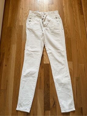 Jbrand white jeans 28